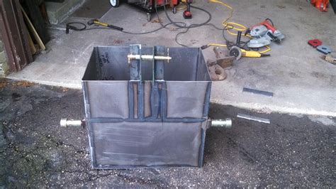 skid steer ballast diy|homemade ballast box.